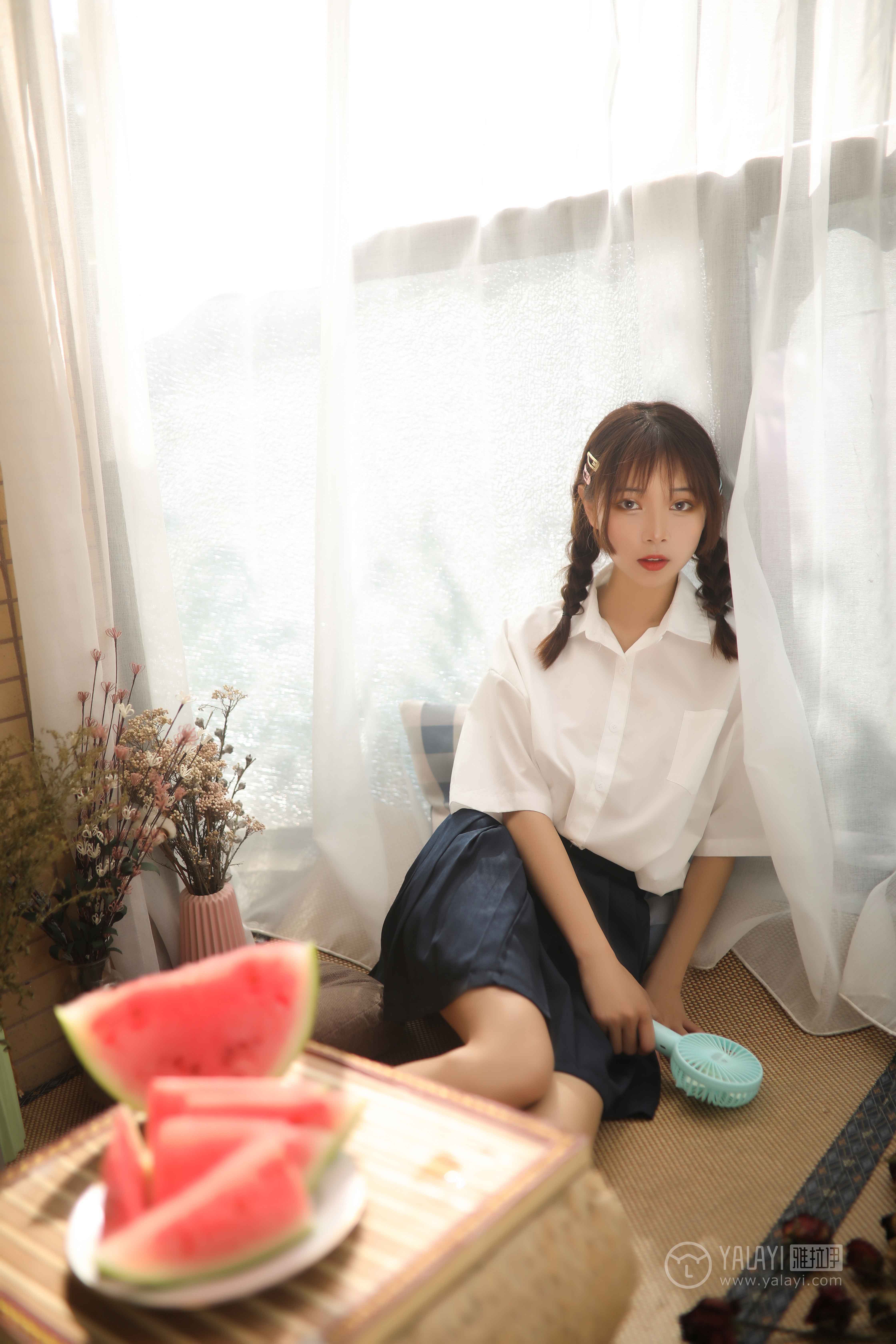[YALAYI雅拉伊]2019.07.18No.342与她的夏日恋爱暄暄插图8